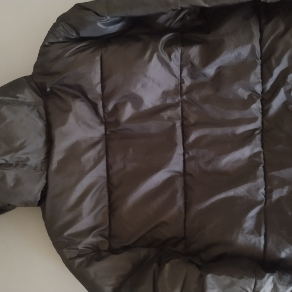 Abercrombie & Fitch Black Puffer Jacket Quilted Warmth. IGC Size 9/10